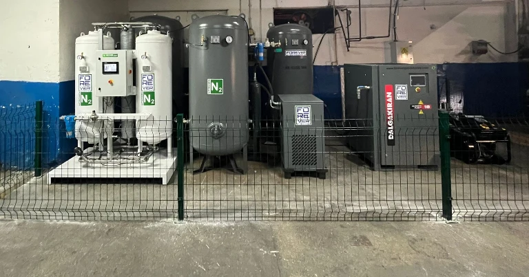 Azot Jeneratör Sistemi 4.