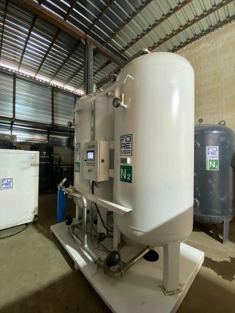 Azot Jeneratörü Sistemi.