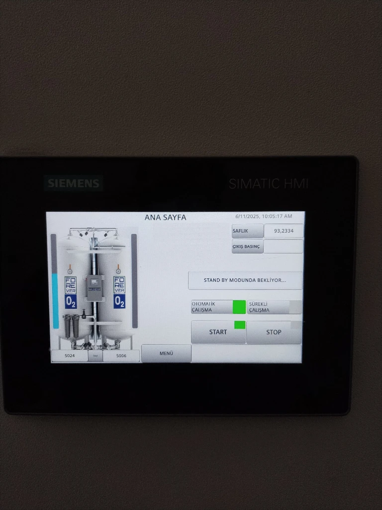 OKSİJEN JENERATÖRÜ.