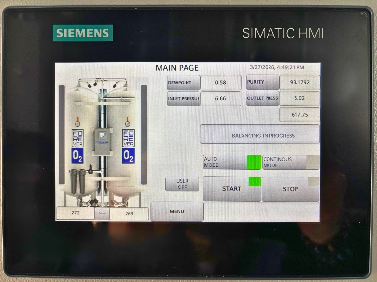 oksijen jeneratörü.