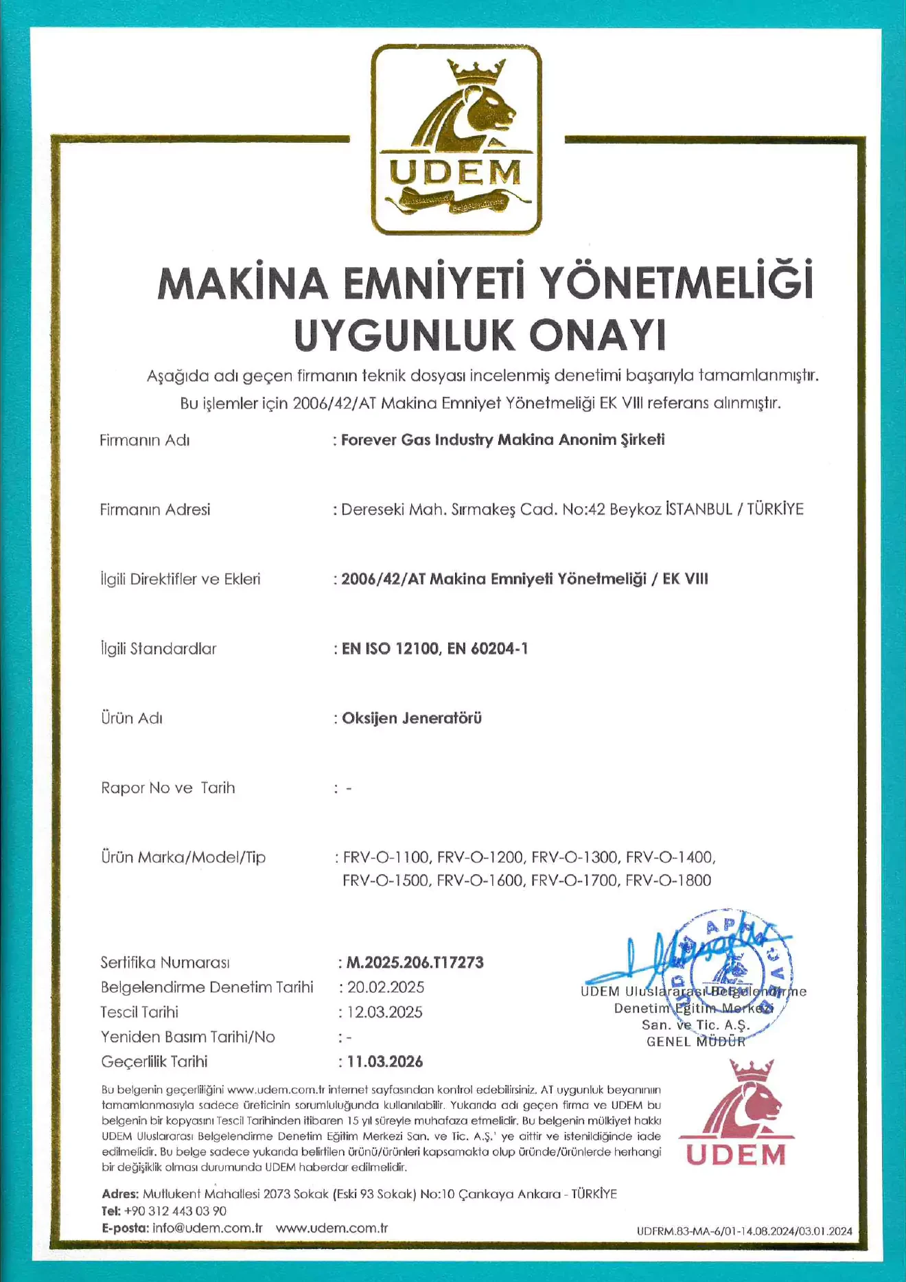 2-forever-gas-ce-oksijen-jeneratoru-belgesi