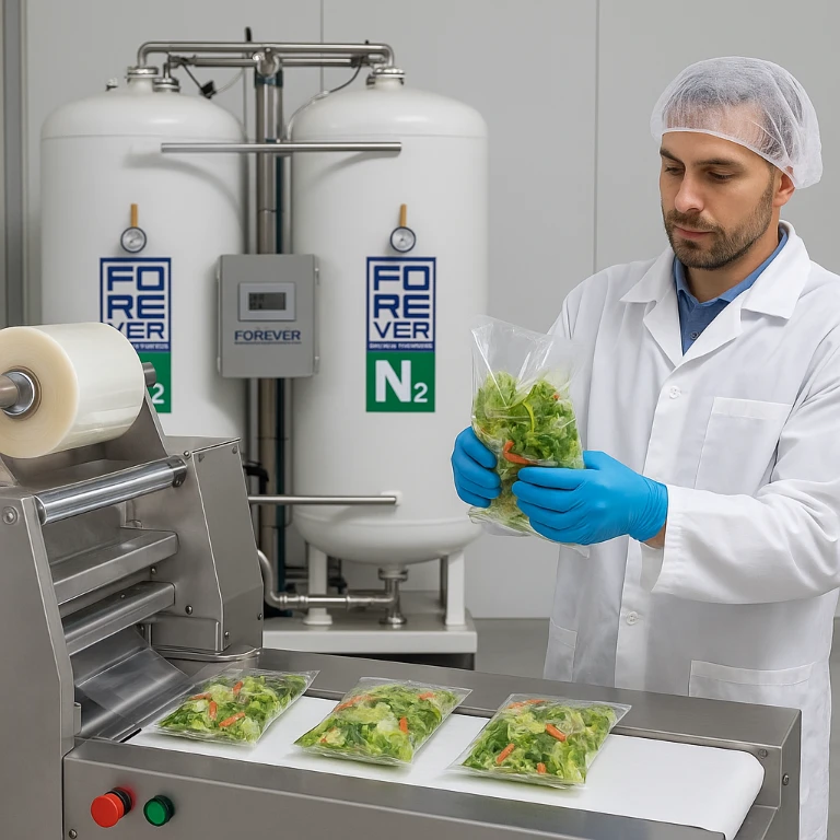 Azot Jeneratörü ile Gıda Güvenliğini Artırın Azot Jeneratörü ile Gıda Güvenliğini Artırın.