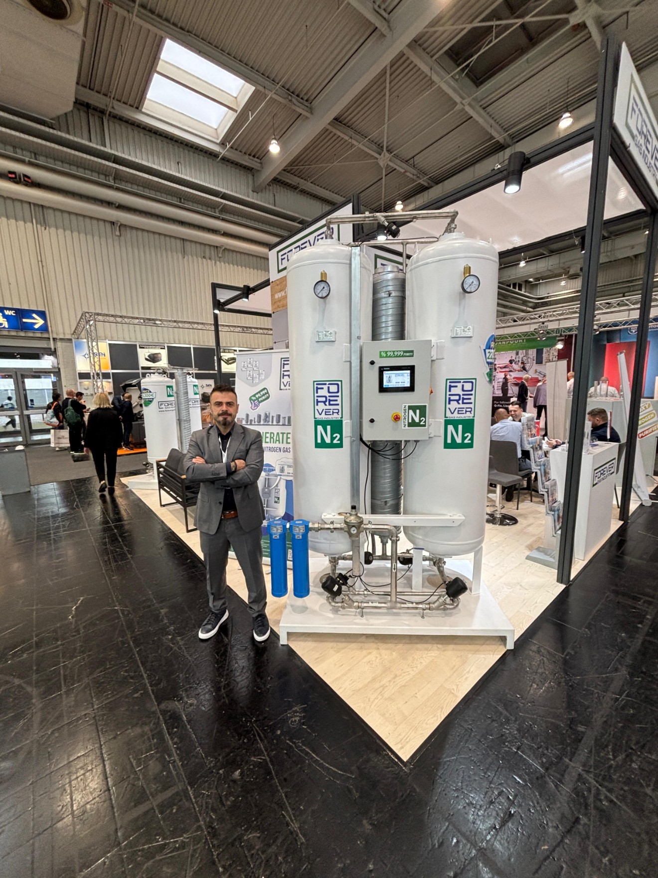 EuroBLECH 2024 Hannover Almanya Fuarı.