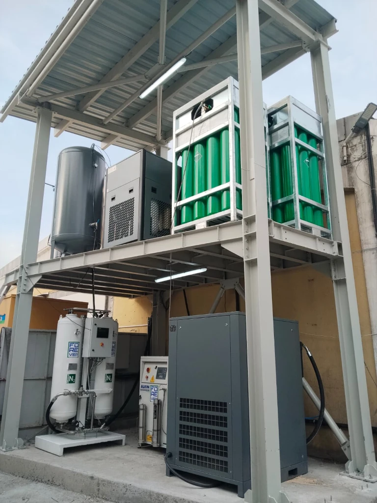 Anahtar teslim azot üretim tesisi başarıyla devreye alındı..